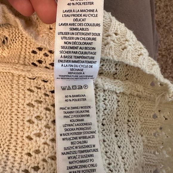 Joie Cream Knit Sweater - Picture 7 of 10